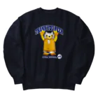 LONESOME TYPE ススのビールジョッキ🍺(猫) Heavyweight Crew Neck Sweatshirt