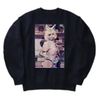 OMEME🪬のLady rabbit Heavyweight Crew Neck Sweatshirt