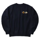 makiのわん ポイント Heavyweight Crew Neck Sweatshirt