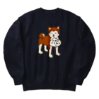 日々好日屋2号店の秋田犬 Heavyweight Crew Neck Sweatshirt