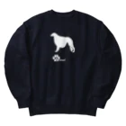 bow and arrow のボルゾイ Heavyweight Crew Neck Sweatshirt