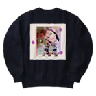 【ホラー専門店】ジルショップの花々のジルドール Heavyweight Crew Neck Sweatshirt