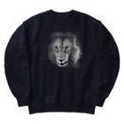 Rubbishの獅子の顔 Heavyweight Crew Neck Sweatshirt