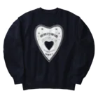 中華呪術堂（チャイナマジックホール）の【白・前】OUIJA BOARD PLANCHETTE Heavyweight Crew Neck Sweatshirt