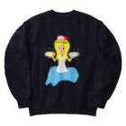 MAKARENTO　ＳＨＯＰの金のかまぼこ銀のかまぼこ Heavyweight Crew Neck Sweatshirt