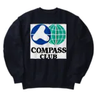 コンパスクラブ：東大阪の卓球場（無料体験あります）のコンパスクラブ （ロゴ） Heavyweight Crew Neck Sweatshirt