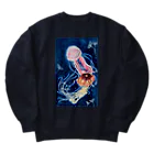 JapaneseArt Yui Shopの海月のワルツ Heavyweight Crew Neck Sweatshirt