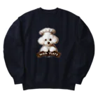 いちごプードルのコックのライくん Heavyweight Crew Neck Sweatshirt