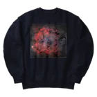 S204_NanaのIC1396 ガーネットスター Heavyweight Crew Neck Sweatshirt