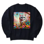 ねこ好き姉貴のねこ好き姉貴 Heavyweight Crew Neck Sweatshirt