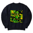 東京少年少女達のペンキガール Heavyweight Crew Neck Sweatshirt