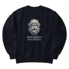 kazu_gの勇気と慈愛の守護神!(濃色用) Heavyweight Crew Neck Sweatshirt