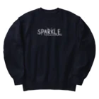 SPARKLEのSPARKLE-ドロップス shiro Heavyweight Crew Neck Sweatshirt