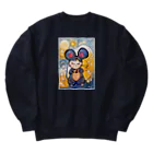 Ray_Webの願いを叶えマウス Heavyweight Crew Neck Sweatshirt