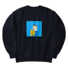 いまさしの意識低いシンバル叩き Heavyweight Crew Neck Sweatshirt