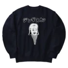 NIKORASU GOの歴史の偉人デザイン「ジンギスカン」（Tシャツ・パーカー・グッズ・ETC） Heavyweight Crew Neck Sweatshirt