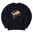 喫茶角砂糖のマルゲリータピザ！！ Heavyweight Crew Neck Sweatshirt