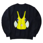 LalaHangeulのコンゴウフグさん Heavyweight Crew Neck Sweatshirt