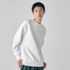 テラちん侍のシェイプのナイフシリーズ Heavyweight Crew Neck Sweatshirt