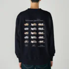 BowWoof Shopの【濃カラー】こいぬシェルティ無防備 Heavyweight Crew Neck Sweatshirt