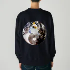 MUNE-KUNのMUNEクン アート 表裏プリント ヘビーウェイトスウェット 025 Heavyweight Crew Neck Sweatshirt