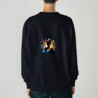 太陽の手の光あれ Heavyweight Crew Neck Sweatshirt