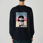 ねぎとろ直売所の優しいあの子 Heavyweight Crew Neck Sweatshirt