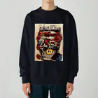 このっけるのガンズとロズ Heavyweight Crew Neck Sweatshirt