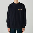 makiのわん ポイント Heavyweight Crew Neck Sweatshirt