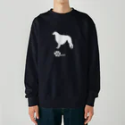 bow and arrow のボルゾイ Heavyweight Crew Neck Sweatshirt