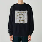 North Sideのlyric  Heavyweight Crew Neck Sweatshirt