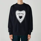 中華呪術堂（チャイナマジックホール）の【白・前】OUIJA BOARD PLANCHETTE Heavyweight Crew Neck Sweatshirt