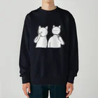 aiueoneko358のPeace！ Heavyweight Crew Neck Sweatshirt