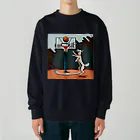 pannacotta1110の左手はそえるだけ Heavyweight Crew Neck Sweatshirt