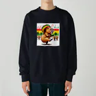 トマト182のお店のレゲエカピバラ２ Heavyweight Crew Neck Sweatshirt