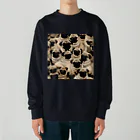 Kおばさんのパグ夫くん Heavyweight Crew Neck Sweatshirt