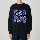 (っ◔◡◔)っ ♥ Le Petit Trésor ♥の花の詩カップ(The Flower Poetry Cup) Heavyweight Crew Neck Sweatshirt