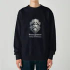 kazu_gの勇気と慈愛の守護神!(濃色用) Heavyweight Crew Neck Sweatshirt