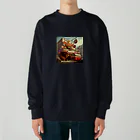 MOONY'S Wine ClosetのTime Travel Heavyweight Crew Neck Sweatshirt