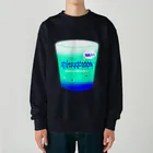 作りかけのたい焼きのshitsudo100％（湿度100％）梅雨入り Heavyweight Crew Neck Sweatshirt