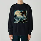 tamabestの山月記　月光と虎 Heavyweight Crew Neck Sweatshirt