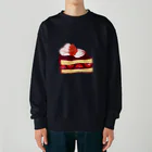 NIKORASU GOのショートケーキ Heavyweight Crew Neck Sweatshirt