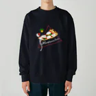 喫茶角砂糖のマルゲリータピザ！！ Heavyweight Crew Neck Sweatshirt