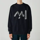 LalaHangeulのハングル　訓民正音デザイン③ Heavyweight Crew Neck Sweatshirt