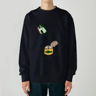 日々好日屋2号店のびっくり鯖缶 Heavyweight Crew Neck Sweatshirt