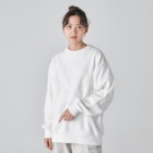 ヤママユ(ヤママユ・ペンギイナ)のふたごのフンボルトペンギン Heavyweight Crew Neck Sweatshirt