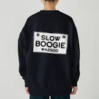 wazgoo official shopのSLOW BOOGIE Heavyweight Crew Neck Sweatshirt