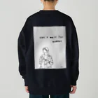 ©️みるのcan't wait for summer Heavyweight Crew Neck Sweatshirt