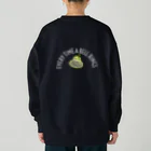 月夜のタツノオトシゴのEvery time a bell rings Heavyweight Crew Neck Sweatshirt