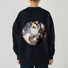 MUNE-KUNのMUNEクン アート 表裏プリント ヘビーウェイトスウェット 025 Heavyweight Crew Neck Sweatshirt